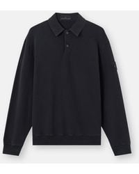 Stone Island - 6100026 Stretch Cotton Fleece S. I. Ghost - Lyst