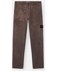 Stone Island - 3100039 Corduroy 'Terra' Effect - Lyst