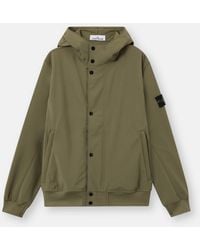 Stone Island - 4100118 Light Soft Shell-R E. Dye Technology - Lyst