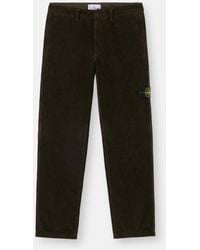 Stone Island - 3100059 Organic Cotton Corduroy 800 - Lyst