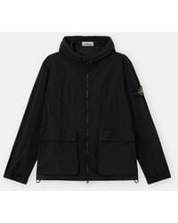 Stone Island - Waterproof Hoodie Jacket - Lyst
