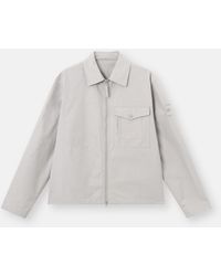 Stone Island - 1200011 All-Weather Cotton Canvas S. I. Ghost - Lyst