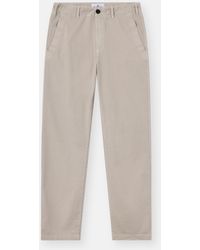 Stone Island - 3100030 Stretch Organic Broken Twill Cotton 'Old' Effect - Lyst