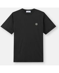 Stone Island - 2100027 60/2 Cotton Jersey - Lyst