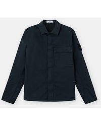Stone Island - 1200013 Stretch Organic Cotton Twill - Lyst
