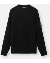 Stone Island - 5100001 Full Rib Cotton Bouclé - Lyst