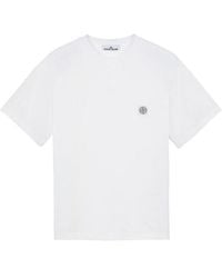 Stone Island - Short Sleeve T-shirt Cotton - Lyst