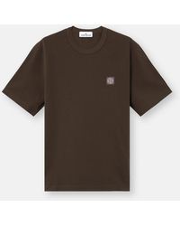 Stone Island - 2100015 50/2 Organic Cotton Piqué - Lyst