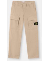 Stone Island - 3100020 Stretch Organic Cotton Twill - Lyst