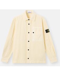 Stone Island - 1200016 Organic Cotton Corduroy 800 - Lyst