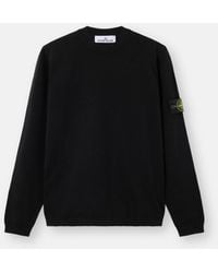 Stone Island - 5100023 Micro Stitch Soft Organic Cotton, Homme, Taille - Lyst