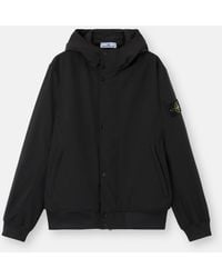 Stone Island - 4100118 Light Soft Shell-R E. Dye Technology - Lyst