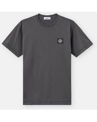 Stone Island - 2100027 60/2 Cotton Jersey - Lyst