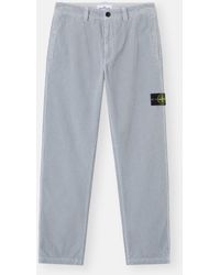 Stone Island - 3100059 Organic Cotton Corduroy 800 - Lyst