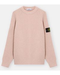 Stone Island - 5100001 Full Rib Cotton Bouclé - Lyst
