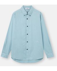 Stone Island - 1100004 Organic Cotton Oxford - Lyst