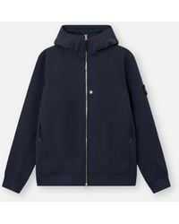 Stone Island - Q100004 Soft Shell-R E. Dye Technology, Recycled Polyester - Lyst