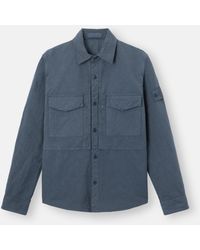 Stone Island - 1200012 Cotton Linen Canvas S. I.Ghost - Lyst
