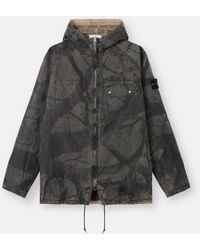 Stone Island - 1200038 Laser Forest Camo Crinkle Reps-Tc - Lyst