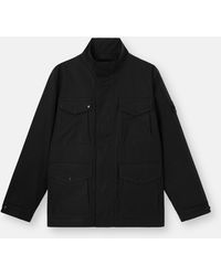 Stone Island - 4100035 All-Weather Cotton Canvas S. I. Ghost - Lyst
