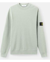 Stone Island - 5100154 Ribbed Soft Organic Cotton - Lyst