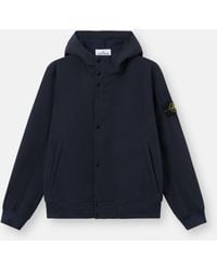 Stone Island - 4100118 Light Soft Shell-R E. Dye Technology - Lyst