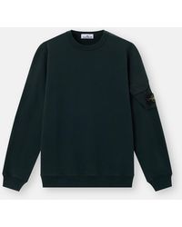 Stone Island - 6100015 Brushed Organic Cotton Fleece - Lyst