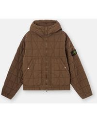 Stone Island - 4100014 Cotton Nylon Tela Quilted-Tc - Lyst