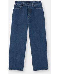 Stone Island - J100006 Denim-Medium Grainy Wash - Lyst