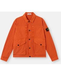 Stone Island - Q100008 Warp Rib Nylon-Tc - Lyst