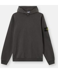 Stone Island - 6100031 Malfilé Fleece 'Old' Effect - Lyst