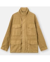 Stone Island - 4100080 Bonded Linen-Tc S. I. Ghost - Lyst