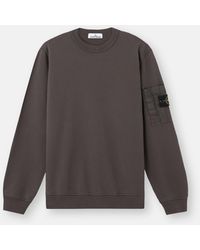 Stone Island - 6100019 Cotton Fleece - Lyst