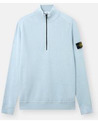 Stone Island - 5100124 Ribbed Soft Organic Cotton - Lyst