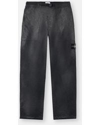 Stone Island - 3100040 Dense Nylon-Tc Hand Sprayed Reflective - Lyst