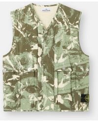 Stone Island - G100010 Scan Camo On Stretch Ripstop-Ovd - Lyst