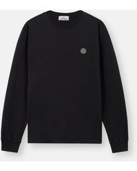 Stone Island - 2100031 60/2 Cotton Jersey - Lyst