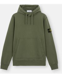 Stone Island - 64151 Cotton Fleece - Lyst