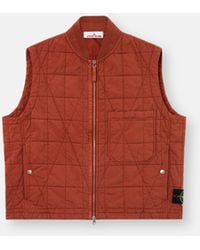 Stone Island - G100001 Cotton Nylon Tela Quilted-Tc - Lyst