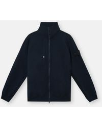 Stone Island - 6100012 Cotton Stretch Fleece Ghost - Lyst
