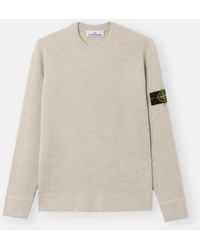 Stone Island - 5100053 Full Rib Rws Wool - Lyst