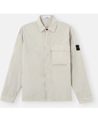 Stone Island - 1200032 Stretch Cotton Tela 'Paracadute' - Lyst