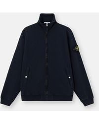 Stone Island - 6100033 Malfilé Fleece 'Old' Effect - Lyst