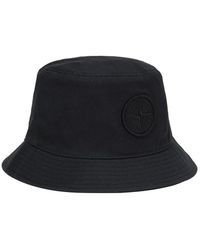 Stone Island - Cap baumwolle - Lyst