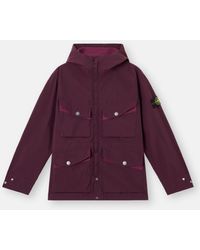 Stone Island - Q100014 Light Compact Touch Poly-Tc, 60% Recycled Polyester - Lyst