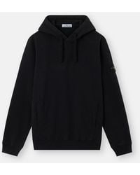 Stone Island - 6100048 Brushed Organic Cotton Fleece - Lyst