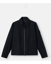 Stone Island - 1200027 Performance Flannel Ghost - Lyst