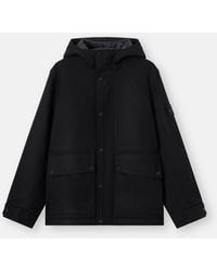 Stone Island - 4100018 Wool Nylon Flannel S. I. Ghost - Lyst