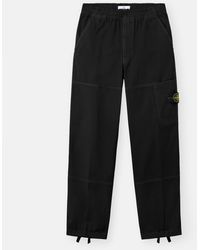 Stone Island - 3100005 Organic Panama Cotton 'Old' Effect - Lyst