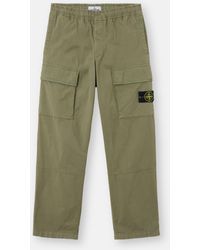 Stone Island - 3100020 Stretch Organic Cotton Twill - Lyst